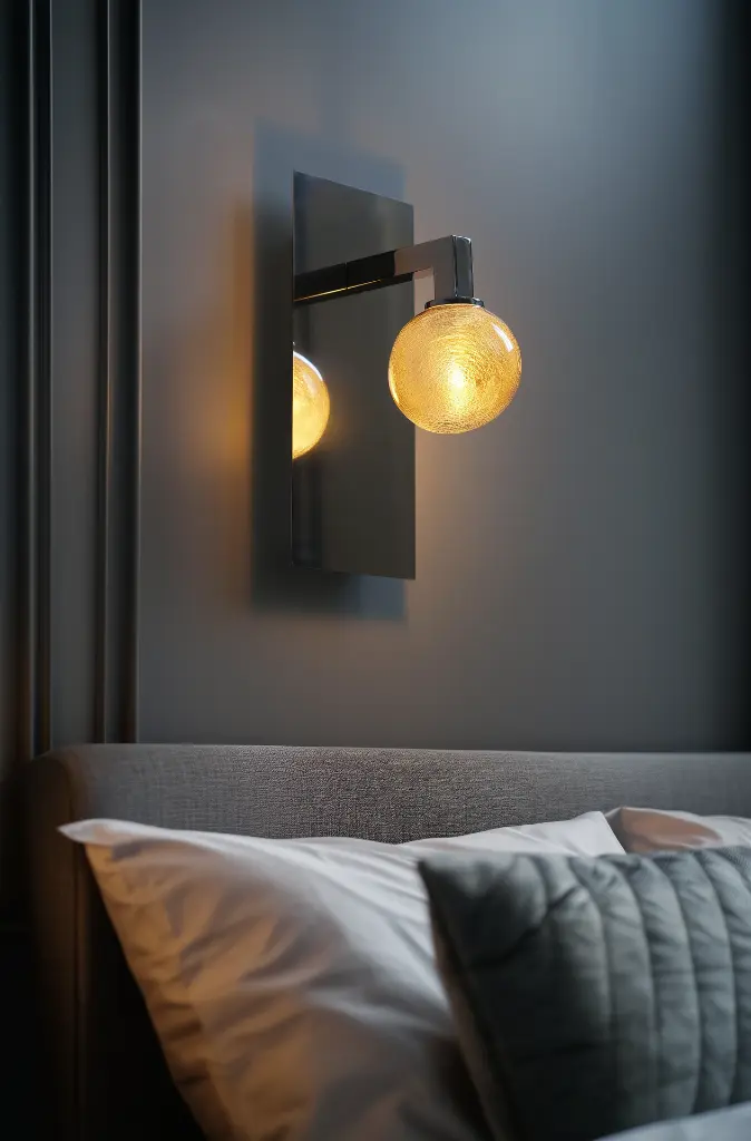 Applique bras miroir galet 05 Fuch situ SwitchOn.webp