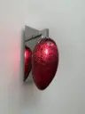 Vallons Obscurs Mirror 1 Wall Light - Ruby Red