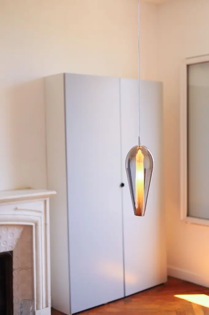 Kahina 1 Pendant Light - Alegria Chrome