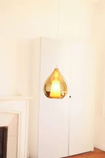 Circé 1 Pendant Light - Smoky Gold