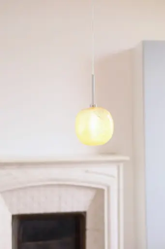 Vallons Obscurs 1 Pendant Light - Amber