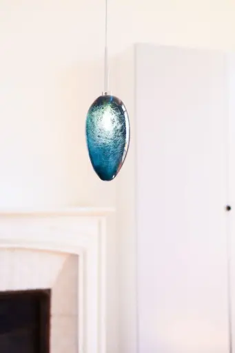 Vallons Obscurs 1 Pendant Light - Night Blue