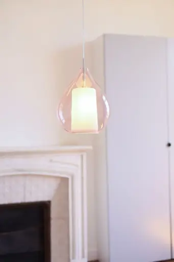 Circé 1 Pendant Light - Smoky Pink