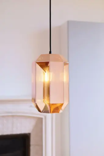 Senso 1 Pendant Light - Pharos Pink Gold
