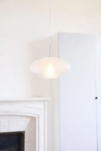 Kahina 1 Pendant Light - Fantasia Transparent Waves