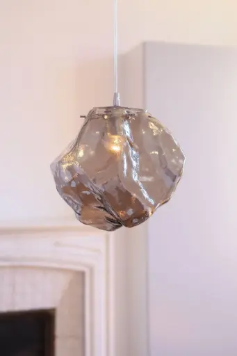 Quartz 1 Pendant Light - Chrome