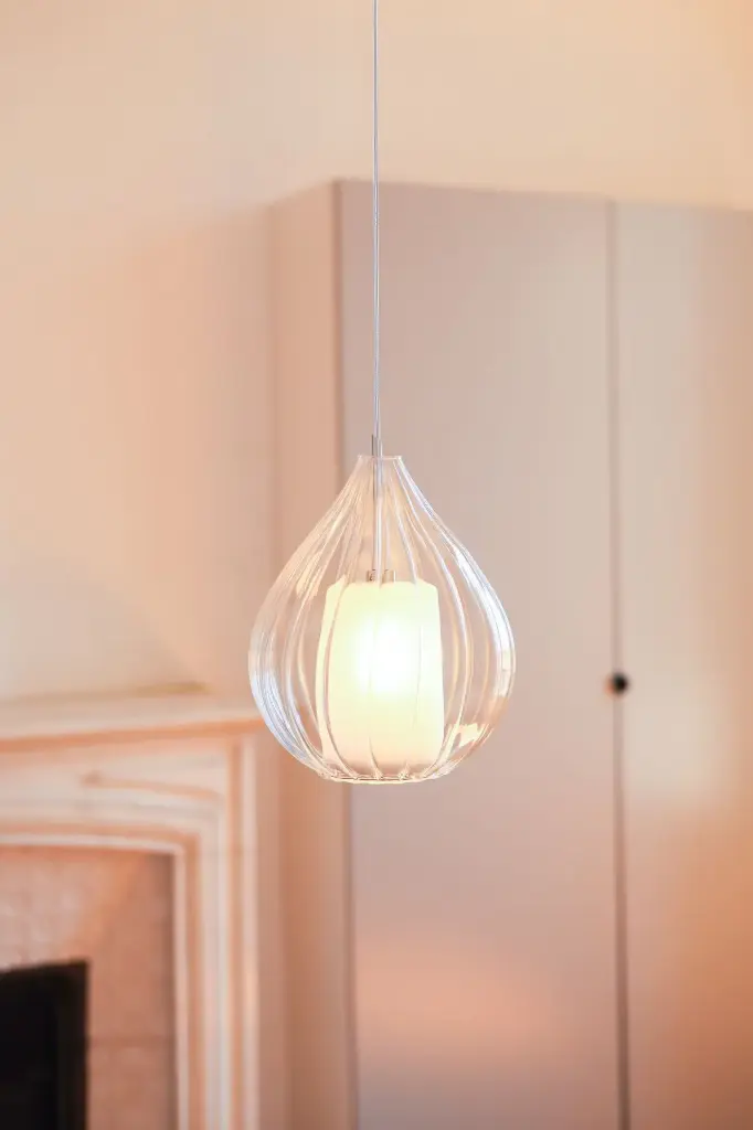 Circé 1 Pendant Light - Transparent Waves