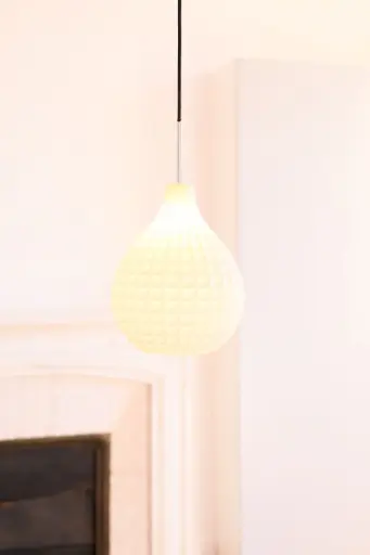 Circé Diamond 1 Pendant Light - Pastel Pink