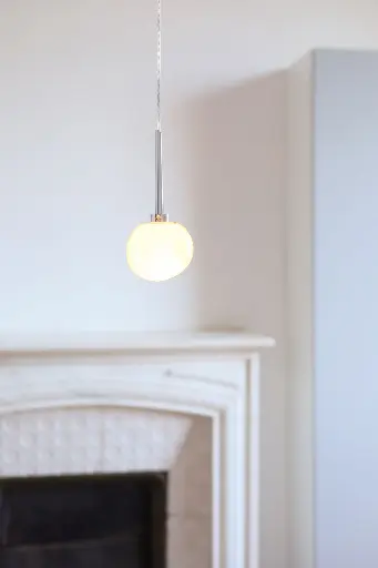 Vallons Obscurs 1 Pendant Light - Premium Silver